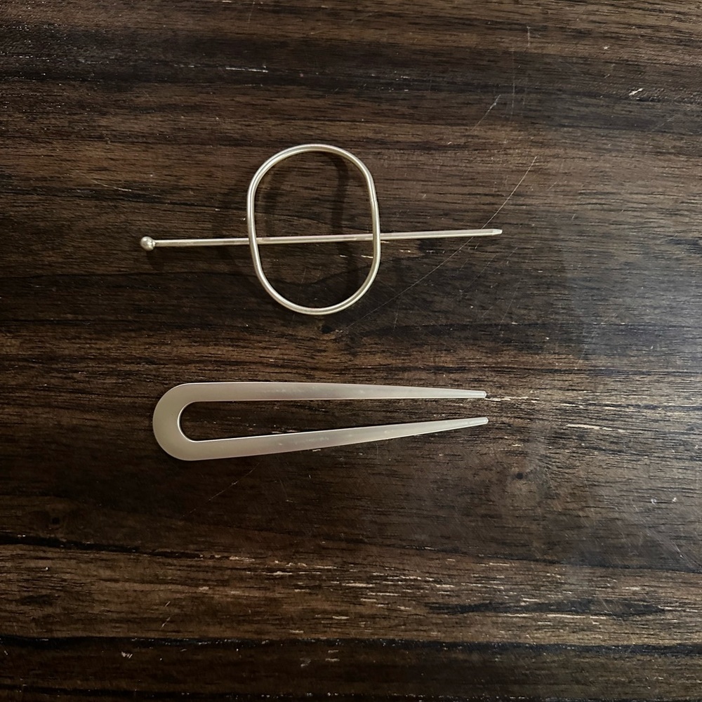 Gold Hair Accessories Set